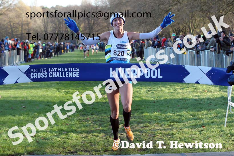 Senior Women and Under-23s, European Cross Country Championships Trials, Sefton Park, Liverpool. Photo: David T. Hewitson/Sports for All Pics